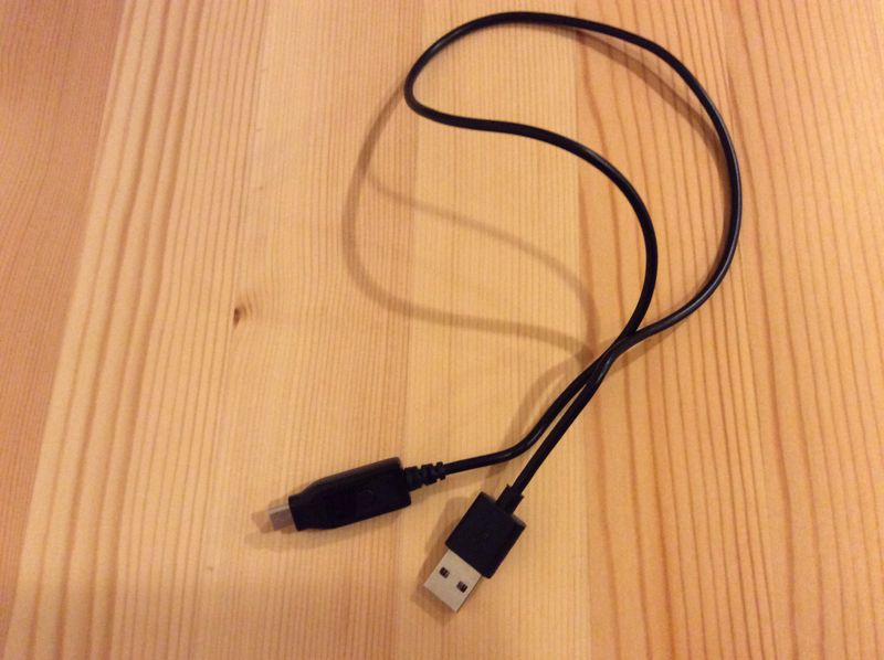 エコモード搭載スマートフォン用USBケーブル